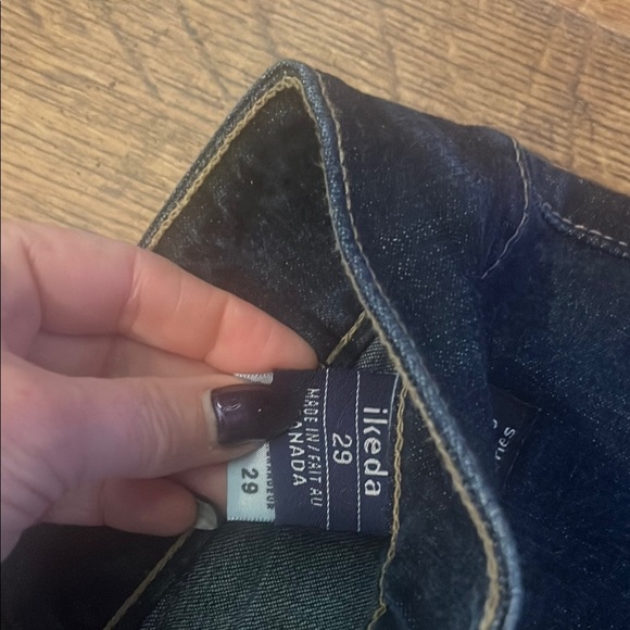 Y2K Ikeda Wide Leg Jeans with Classic Design - Picture 6 of 8